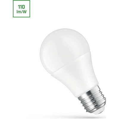 SPECTRUMLED LED GLS E-27 24V AC/DC 10W Studená bílá