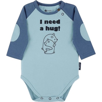 Sterntaler Бебешко боди с дълъг ръкав Sterntaler - С надпис "I need hug", 86 cm, 18-24 месеца (5692204)