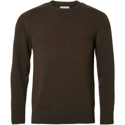 Chevalier Мъжки вълнен пуловер Chevalier Wykin Wool Pullover Jumper - Dark Brown - размер XXL (005-6090-0115)
