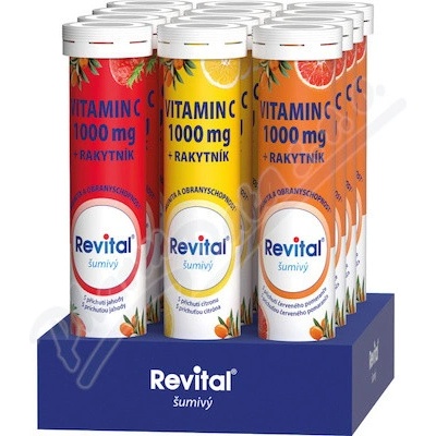 Revital Vitamin C s rakytníkem box eff. 20 x 12 tablet