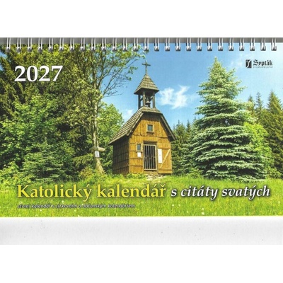 Sypták Katolický s citáty svatých 2027
