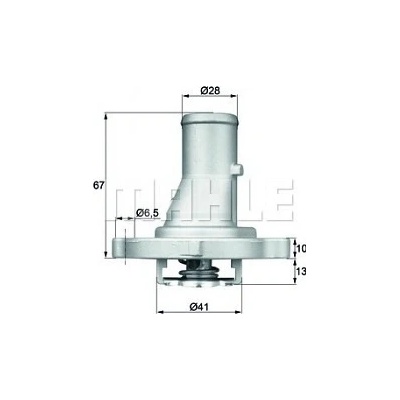 MAHLE Termostat FIAT PANDA (169 141A) PUNTO (176 188) (87°)
