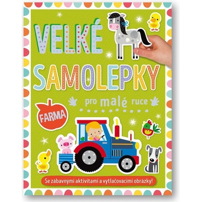 Svojtka Farma Veľké samolepky pre malé ruky