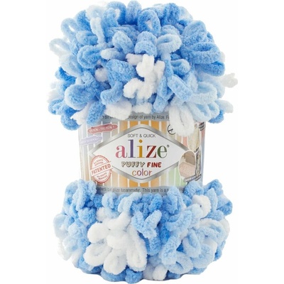 Alize Puffy Fine Color 6371 Pletacia priadza