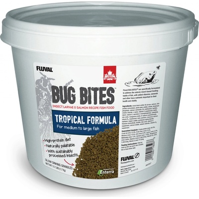 Fluval Bug Bites Tropical Formula Granules M-L 1,7 kg