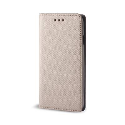 Beweare Magnetické flipové puzdro na Xiaomi Redmi Note 9 - zlaté