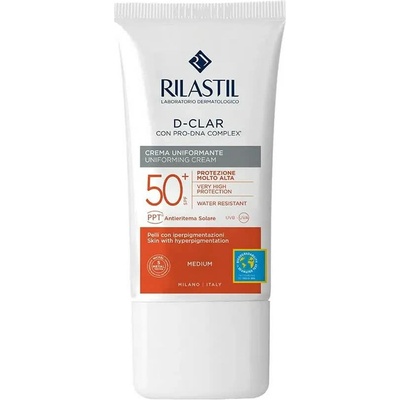 Rilastil Sun System Spf50+ D-Clar Medium sunscreen 40ml - Clear (White)