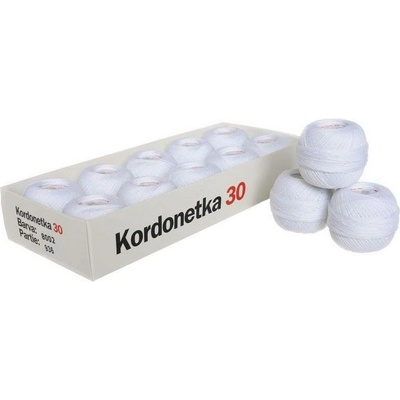 Vlna-hep Kordonetka bílá 30