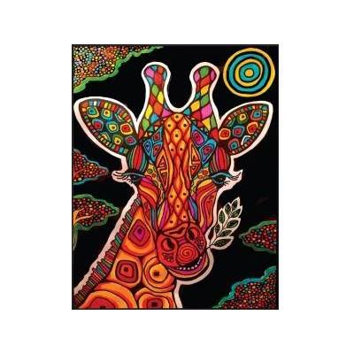 Colorvelvet - Włochy Velvet coloring page 47x35 Giraffe