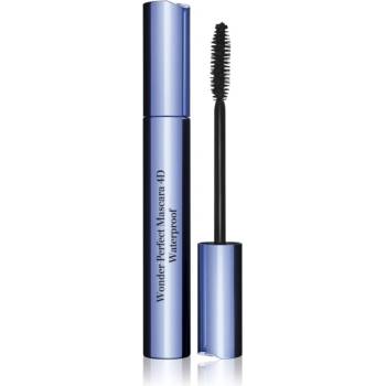 Clarins Wonder Perfect Mascara 4D Waterproof водоустойчива спирала за мигли за извиване и разделяне на миглите 01 - Perfect Black 8ml