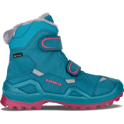 Lowa Детски зимни ботуши Lowa Kid's Milo Evo GTX Mid Junior Winter boots - Turquoise / Fuchsia - размер 40 (EU) (702-3556-0526)