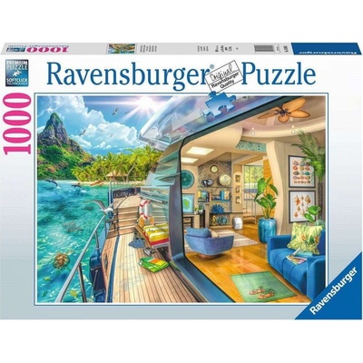 RAVENSBURGER Ubytování na tropickém ostrově 1000 dielov