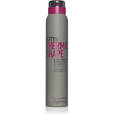 KMS ther 2-in-1 Spray lak na vlasy so silnou fixáciou pre tepelnú úpravu vlasov 200 ml