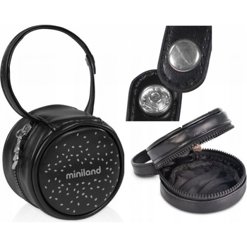 Miniland pouzdro na dudlík Deluxe stříbrná