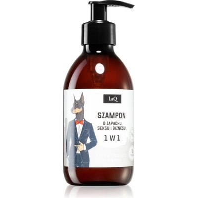 LaQ Doberman čistiaci šampón s hydratačným účinkom 300 ml