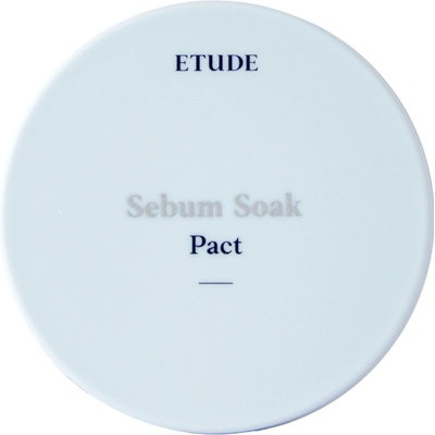 Etude House Sebum Soak Pact Kompaktný púder so zmatňujúcim účinkom 9,5 g