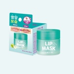 ASUS Подхранваща маска за сочни и хидратирани устни - Ябълка и лайм ASUS Lip Mask Applelime (257285)