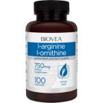BIOVEA L-Arginine L-Ornithine 750 mg [100 капсули]