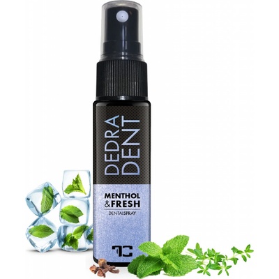 DEDRA DENT Přírodní ústní sprej MENTHOL & FRESH 30 ml