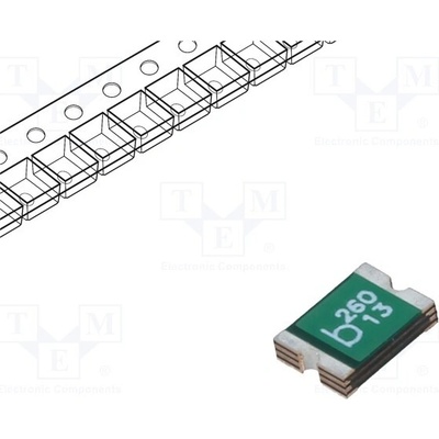 BEL FUSE 0ZCG0260AF2B Pojistka: polymerová PTC; 2,6A; Imax: 100A; SMD; 0ZCG; 1812