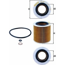 Olejový filter MAHLE ORIGINAL OX 387D (OX387D)
