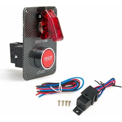Panel s 1x spínačem + tlačítko START, 12V