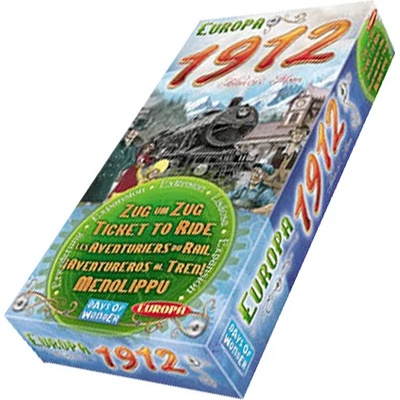 Days of Wonder Разширение за настолна игра Ticket to Ride Europa 1912 expansion (delisted)