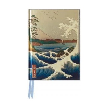 Flame Tree Publishing Hiroshige: Sea at Satta (Foiled Pocket Journal)