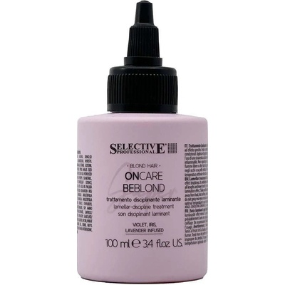 Selective BeBlond Super Lamellar Treatment Péče pro blond zesvětlené a šedivé vlasy 100 ml