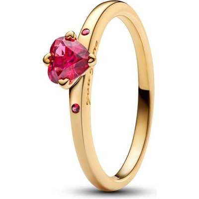 Pandora Romantický pozlacený prsten You & Me 166574C01