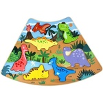 2Kids Toys Дървени пъзели Динозаври свързващи се (2D98249)