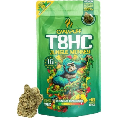 Canapuff T8HC Jungle Monkey 0,2% THC 1 g – Zboží Dáma