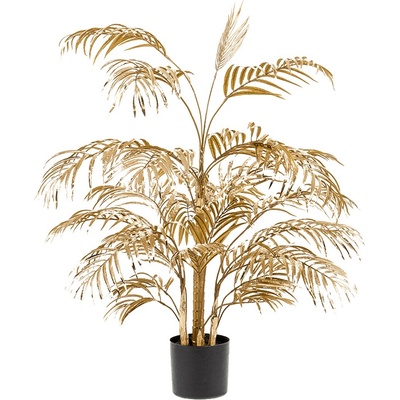 Umelá rastlina Areca Bush zlatá 105 cm