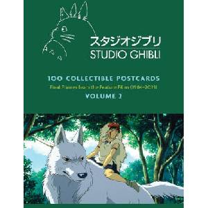 Studio Ghibli 100 Postcards, Volume 2 (ISBN: 9781797224503)