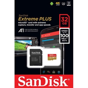 SanDisk microSDHC 32GB 100 UHS-I U1 173366