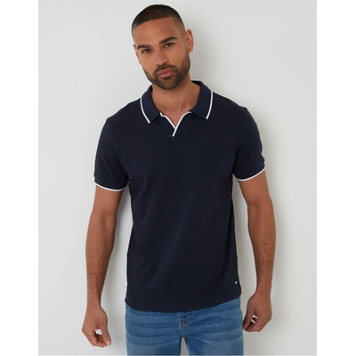 Threadbare Блуза с яка Threadbare Men's Marriage Short-Sleeve Polo Shirt - Navy