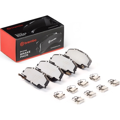 Sada brzdových platničiek, vždy 4 kusy v sade BREMBO P 34 014 (P34014)