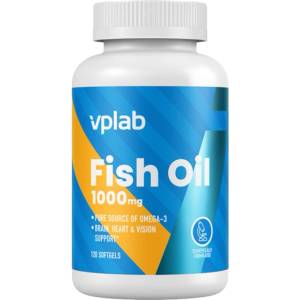 VPLab Fish Oil 1000 mg [120 Гел капсули]