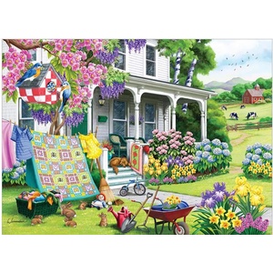 Cobble Hill - Puzzle Spring Cleaning 500 XXL - 500 piese
