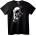 NOONEBRAND Тениска Череп пясъчен часовник - 6XL, Black