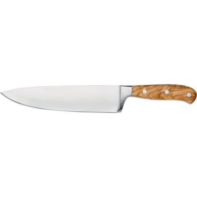 Giesser BestCut nôž kuchársky široký kovaný olivová střenka délka ostří 20 cm GI 8680/20-O