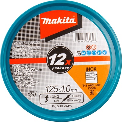 Makita E-03040-12 12 ks