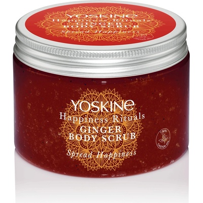 Yoskine Yoskine, Happiness Rituals, Ginger, Peeling, Body Scrub, 300 ml