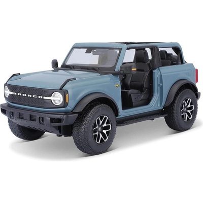 Bronco Maisto Ford Badlands 2021 kaktusově šedá G 1:18