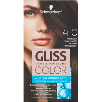 Schwarzkopf Gliss Color 4-0 Tmavohnedý