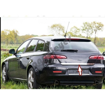 Angeleyes Alfa Romeo 159 zadná kufrová nerezová lišta