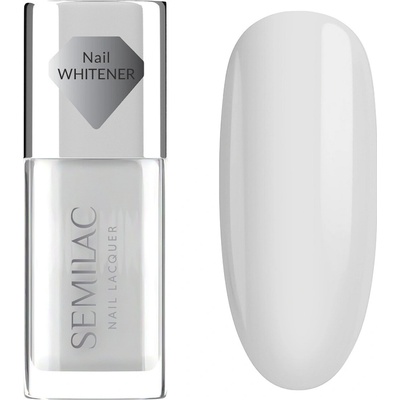 100 Semilac Klasický lak na nehty Nail Lacquer Nail Whitener 9 ml