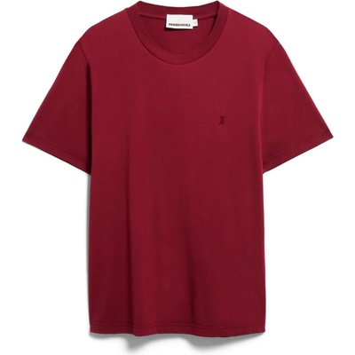 Armedangels Мъжка тениска ARMEDANGELS Jaames T-shirt - Velvet Red (216-8455-1313)