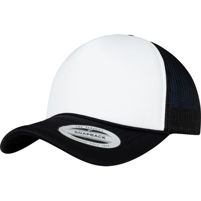 Flexfit 6005FC Trucker 5 panelová COT-5505FCx7599 Černá/bílá