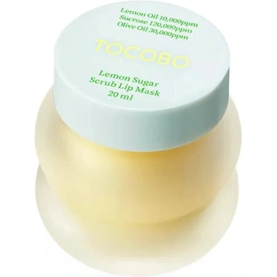 Tocobo Захарна скраб-маска за устни Lemon Sugar, 20 ml